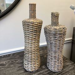 Wine Bottle Willow Vase