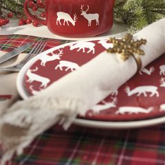 Winter Holiday Salad Plate