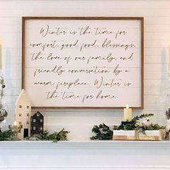 Winter Time Wall Art