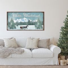 Winter Wonderland Canvas Wall Art