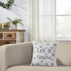 Winter Wonderland Let it Snow Accent Pillow