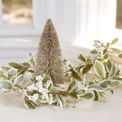 Winter Woodland Bottle Brush Tree 8 inch