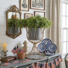 Wire Style Urn Planter