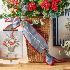 Wired Fabric Summer Days Banner