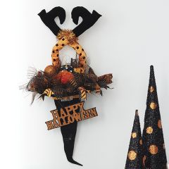 Witchy Happy Halloween Decor