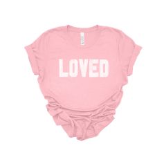 Women's Pink LOVED Tee