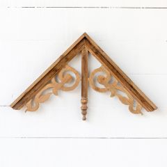 Wood Gable Wall Decor