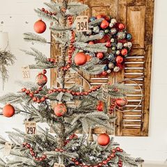 Wood Shutter Wall Decor 46 Inch