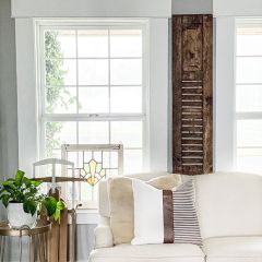 Wood Shutter Wall Decor 46 Inch