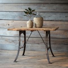 Wood Top Patisserie Bistro Table