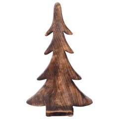 Wood Tree Figurine 11 Inch
