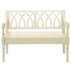 Wooden Cottage Country Bench