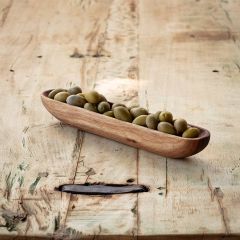 Wooden Olive Boat