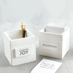 Wooden Sentiments Box