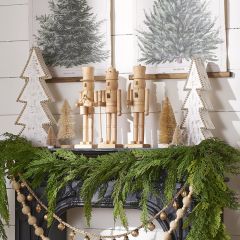 Wooden Tabletop Tree Figurine