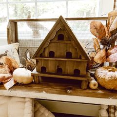 Wooden Three Story Decorative Birdhouse