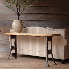 Wooden Top Patisserie Console