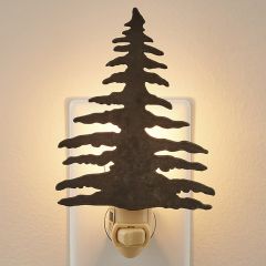 Woodland Christmas Tree Night Light