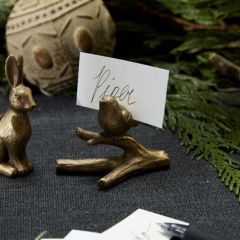 Woodland Critter Bird Place Card Holder 