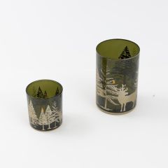 Woodland Forest Votive Holder Set of 2