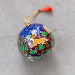 Woodland Motif Handmade Christmas Ornament