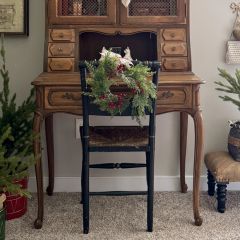 Woodland Pine Candle Ring Wreath Set of 4