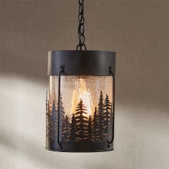 Woodland Tree Tops Pendant Light