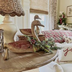 Woodland Wood Duck Sculptures Set of 2