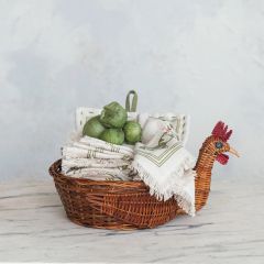Woven Chicken Basket