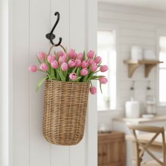 Woven Handled Door Basket