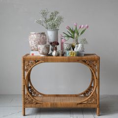Woven Heritage Rattan Console Table