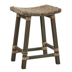 Woven Kubu Counter Stool