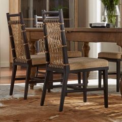 Woven Rope Plantation Dining Chair