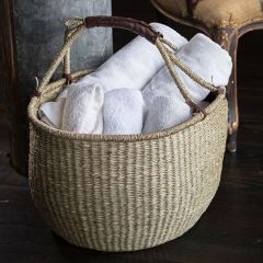 Woven Seagrass Market Basket