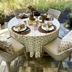 Woven Willow Oval Placemat