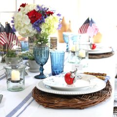 Woven Willow Oval Placemat