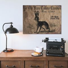 Ye Ole Hare Canvas Wall Art