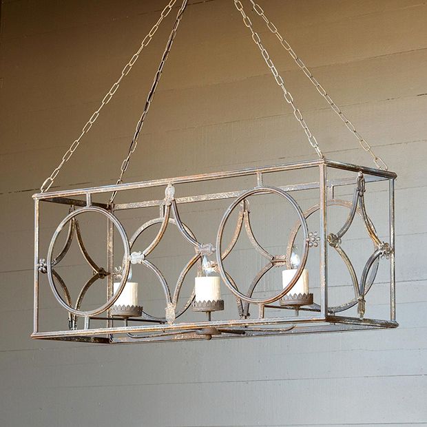 FARMHOUSE TRANSOM CHANDELIER