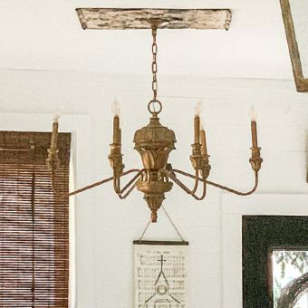 6 Light Simple Elegance Chandelier