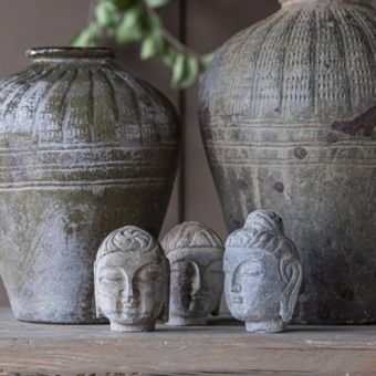 Buddha Head Statue