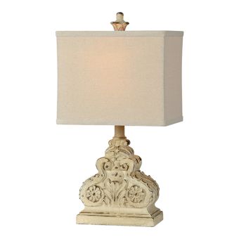 Chic Farmhouse Table Lamp Set of 2