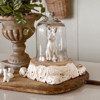Cloche and Pedestal Bundle Small