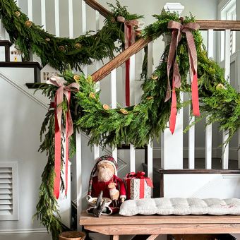Decorative Woodland Cedar Garland