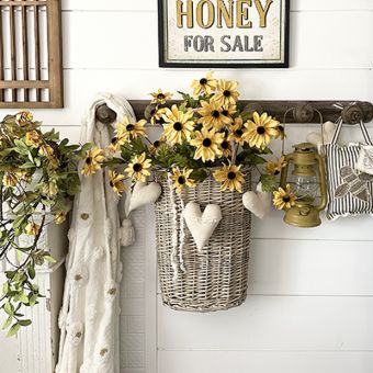 Decorative Yellow Black Eyed Susan Stem