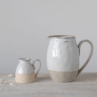 Farmhouse Stoneware Table Elements One of Each