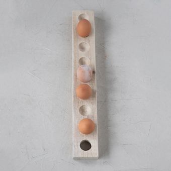 Mango Wood Egg Display Board
