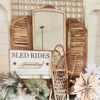 Neutral Wash Shutters Set of 2