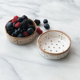 Reactive Glazed Berry Bowl Set of 4