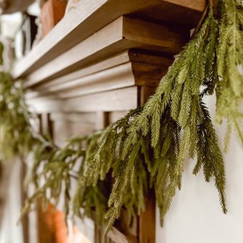 Real Touch Pine Garland