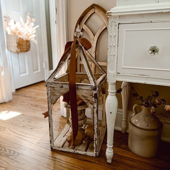 Rustic Church Lantern